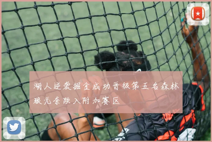湖人逆袭掘金成功晋级第五名森林狼无奈跌入附加赛区